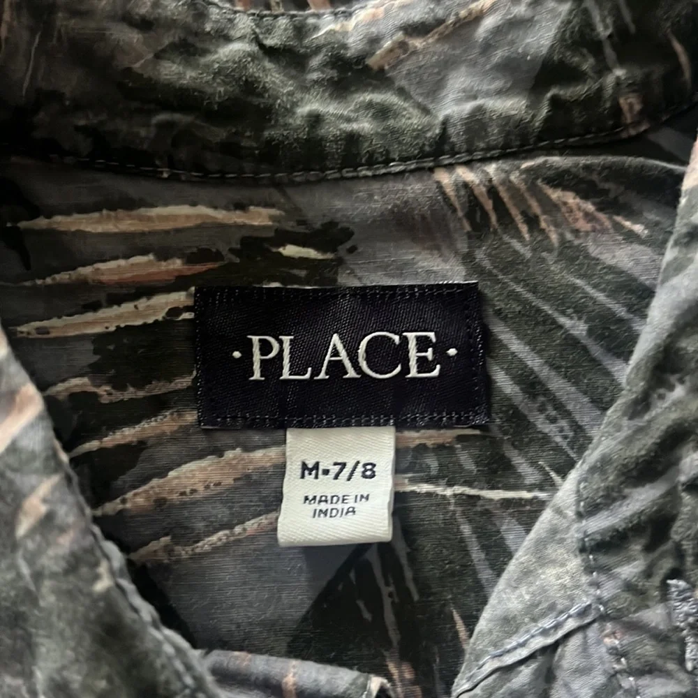 EUC The Children’s Place button down, sz 7/8